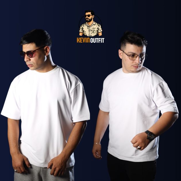 تيشيرت أوفرسايز (ابيض) = راحة وأناقة لا مثيل لها!