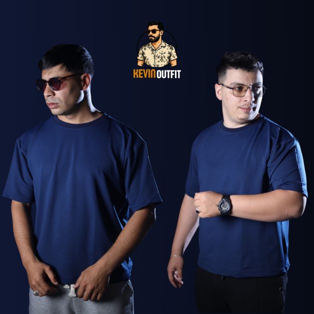 تيشيرت أوفرسايز (بلونوي) = راحة وأناقة لا مثيل لها!